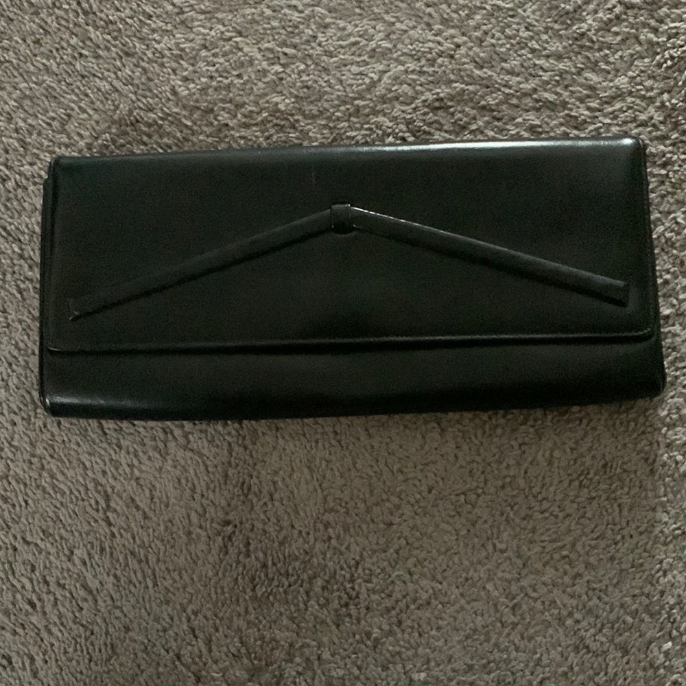 Black vintage clutch